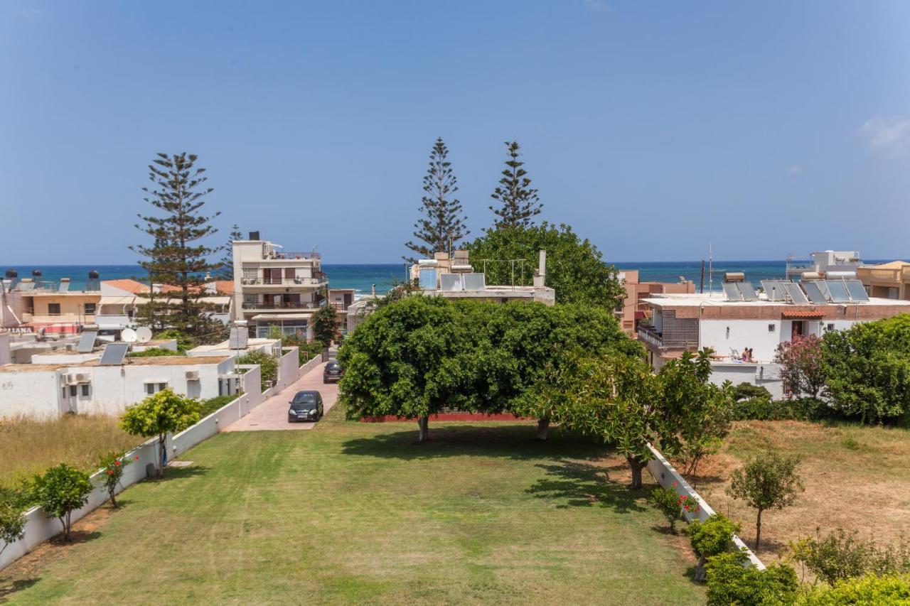 Christine Seaside Apartments In Chania Stalós Eksteriør billede